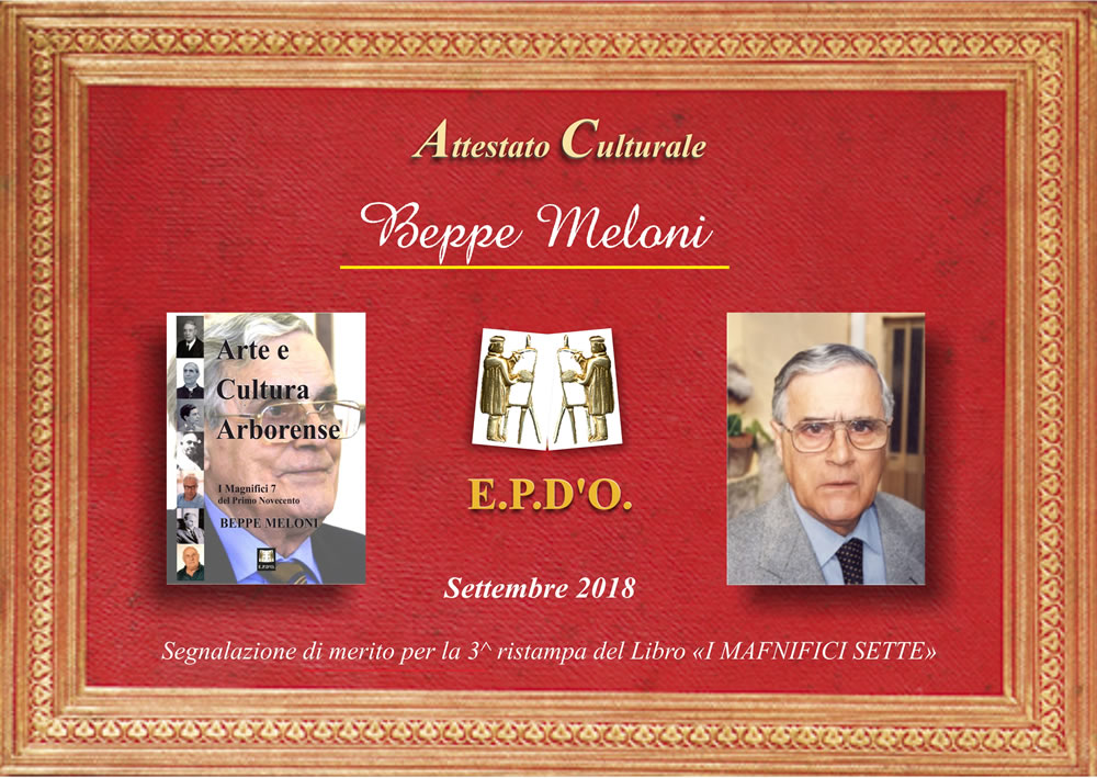 EPDO - Attestato Speciale Beppe Meloni